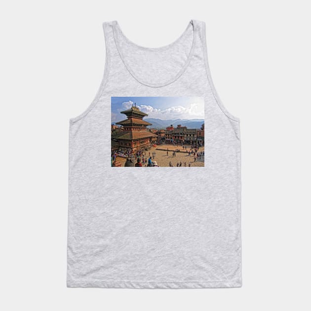 Taumadhi Square. Bhaktapur. Nepal Tank Top by vadim19